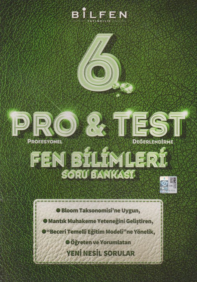 Bilfen Yayınları 6.Sınıf Fen Bilimleri Soru Bankası