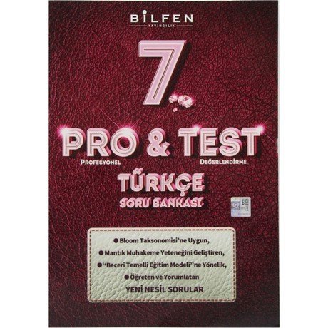 Bilfen Yayınları 7.Sınıf Türkçe Soru Bankası