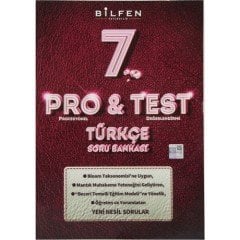 Bilfen Yayınları 7.Sınıf Türkçe Soru Bankası