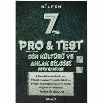 Bilfen Yayınları 7.Sınıf Din Kültürü ve Ahlak Bilgisi  Soru Bankası