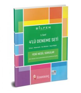 Bilfen Yayıncılık 3.Sınıf 4'lü Tüm Dersler Deneme