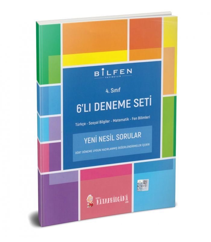 Bilfen Yayıncılık 4.Sınıf 6'lı Tüm Dersler Deneme