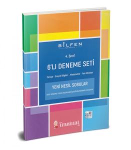 Bilfen Yayıncılık 4.Sınıf 6'lı Tüm Dersler Deneme
