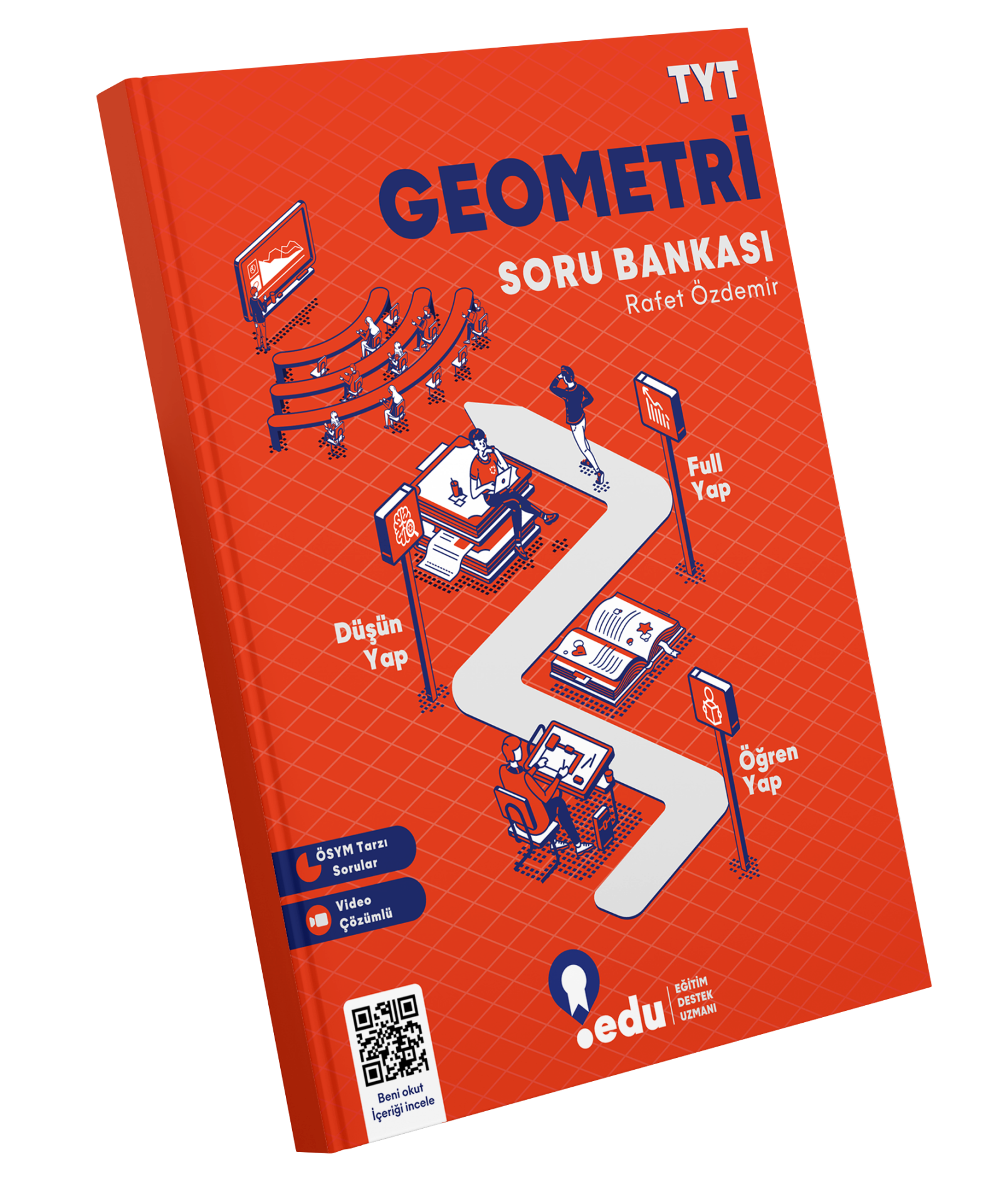 Edu Yayınları (Eğitim Destek Uzmanı) TYT Geometri Soru Bankası