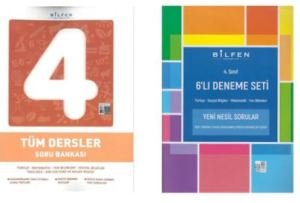 Bilfen Yayınları 4.Sınıf Tüm Dersler Soru Bankası + Deneme Seti Yeni 2020