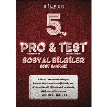 5. SINIF PRO&TEST SOSYAL BİLGİLER SORU BANKASI