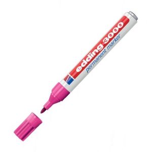 Edding 3000 Permanent Marker 10'lu Paket PEMBE
