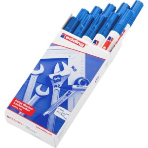 Edding 750 Permanent Marker 10'lu Paket MAVİ