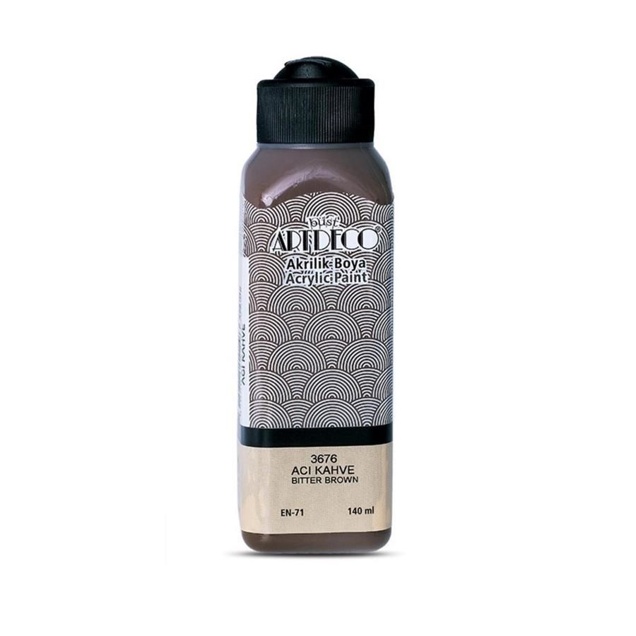 ARTDECO 140ML AKRİLİK BOYA ACI KAHVE
