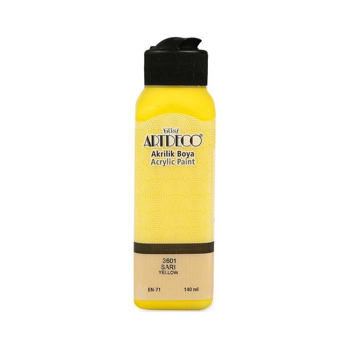 ARTDECO 140ML AKRİLİK BOYA SARI