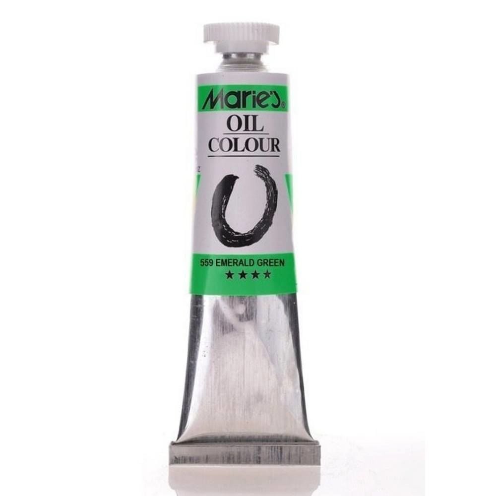 MARIES 50ML YAĞLI BOYA EMERALD GREEN ( ZÜMRÜT YEŞİLİ) NO: 559