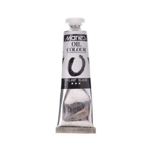 MARIES 50ML YAĞLI BOYA LAMP BLACK( PARLAK SİYAH) NO:794