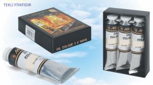 MARIES 50ML YAĞLI BOYA CHINESE WHITE (BEYAZ) NO: