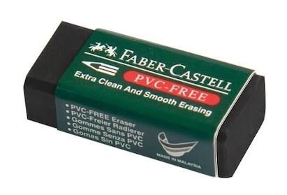 FABER CASTELL 708930 Küçük Siyah Silgi