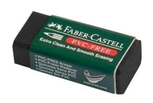 FABER CASTELL 708930 Küçük Siyah Silgi
