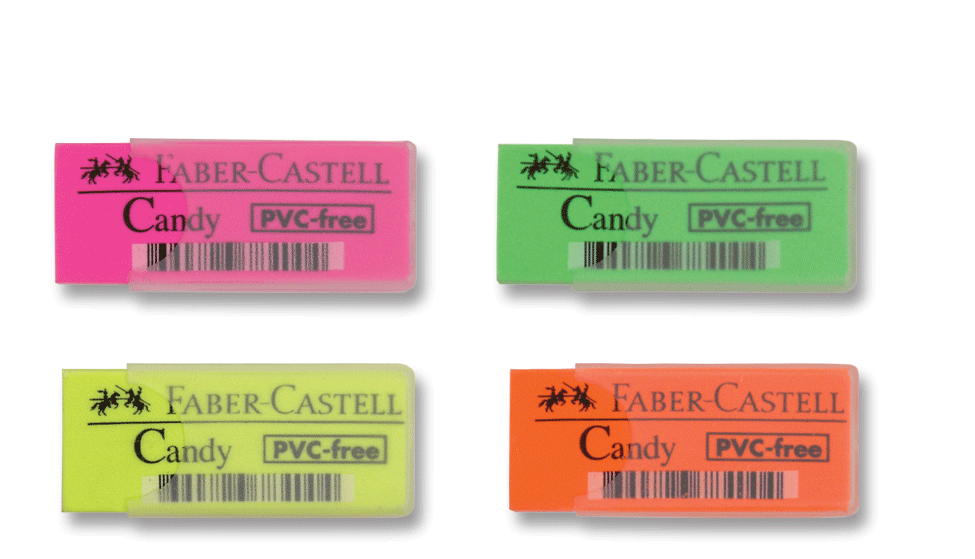 FABER CASTELL CANDY PVC-FREE